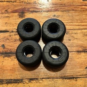 Hawgs Black 60MM Lil Ez Longboard Wheels